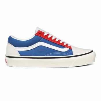 Férfi Vans Anaheim Factory Old Skool 36 DX Tornacipő VA3857062 Fehér/Kék/Piros